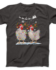 Festive Chicken Christmas T-Shirt