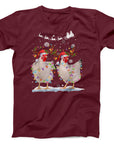 Festive Chicken Christmas T-Shirt
