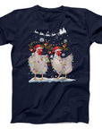 Festive Chicken Christmas T-Shirt