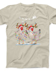 Festive Chicken Christmas T-Shirt