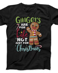 Gingerbread Themed Christmas T-Shirt | Fun Holiday Graphic Tee