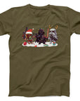 Festive Trio Graphic T-Shirt | 100% Cotton