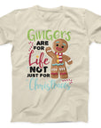 Gingerbread Themed Christmas T-Shirt | Fun Holiday Graphic Tee