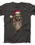 Zombie Santa Christmas T-Shirt | Gothic Horror Holiday Graphic Tee