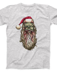 Zombie Santa Christmas T-Shirt | Gothic Horror Holiday Graphic Tee