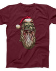 Zombie Santa Christmas T-Shirt | Gothic Horror Holiday Graphic Tee