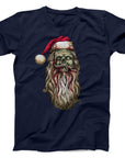 Zombie Santa Christmas T-Shirt | Gothic Horror Holiday Graphic Tee