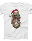 Zombie Santa Christmas T-Shirt | Gothic Horror Holiday Graphic Tee