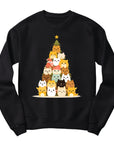 Christmas Cats Jumper | Cute Cat Tree Design