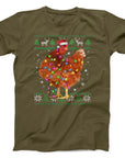 Christmas Chicken T-Shirt | Funny Festive Holiday Tee