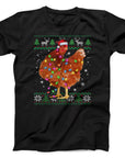 Christmas Chicken T-Shirt | Funny Festive Holiday Tee