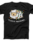 Fleece Navidad T-Shirt | Cute Christmas Sheep Design Tee