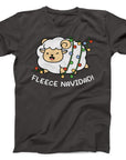 Fleece Navidad T-Shirt | Cute Christmas Sheep Design Tee