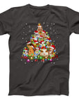 Guinea Pig Christmas Tree T-Shirt | Cute Holiday Pet Design Tee