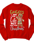 Gingers Are for Life Christmas Jumper | Gingerbread Man Design