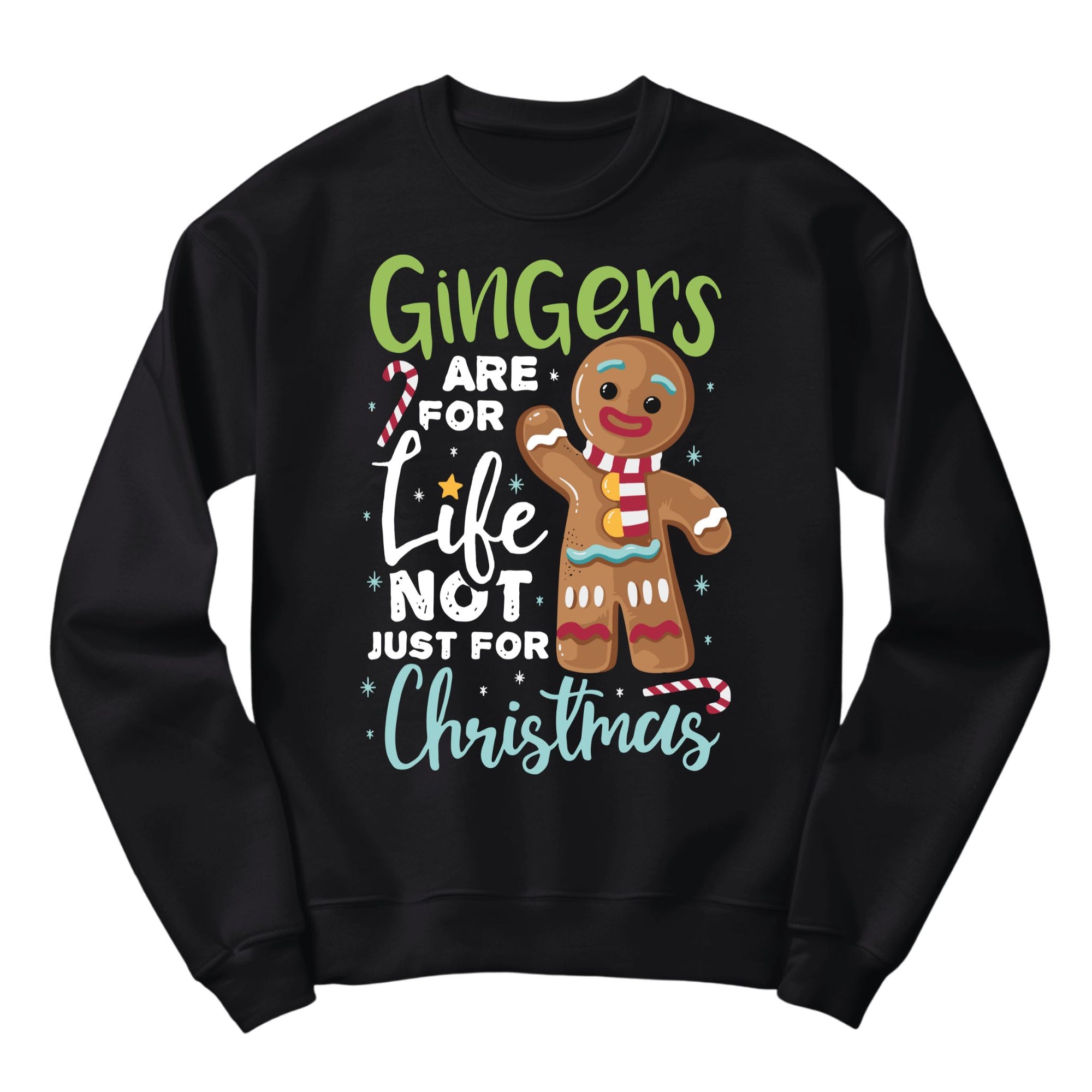Gingers Are for Life Christmas Jumper | Gingerbread Man Design