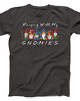 Hanging With My Gnomies T-Shirt | Funny Christmas Gnome Tee