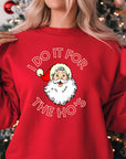Funny Santa Christmas Jumper | "I Do It for the Ho's" Design
