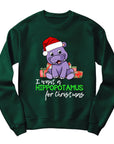 I Want a Hippopotamus for Christmas Jumper | Cute Hippo Design