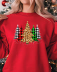 Leopard Print Christmas Tree Jumper | Trendy Festive Jumper