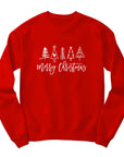 Minimalist Merry Christmas Jumper | Simple Christmas Tree Design