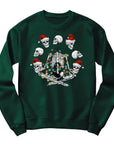 Skeleton Juggling Christmas Jumper | Quirky Festive Sweatshirt