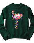 Flamingo Christmas Jumper | Fun Festive Sweatshirt