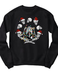 Skeleton Juggling Christmas Jumper | Quirky Festive Sweatshirt