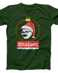 Shalom Christmas T-Shirt | Funny Holiday Greeting Tee