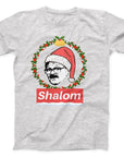 Shalom Christmas T-Shirt | Funny Holiday Greeting Tee