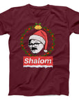 Shalom Christmas T-Shirt | Funny Holiday Greeting Tee