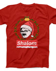 Shalom Christmas T-Shirt | Funny Holiday Greeting Tee