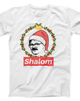 Shalom Christmas T-Shirt | Funny Holiday Greeting Tee