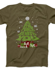 May the Force Be with You Christmas T-Shirt | Funny Sci-Fi Holiday Tee