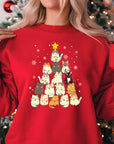 Cat Christmas Tree Jumper | Fun Holiday Cats Design