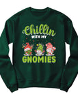 Chillin' with My Gnomies Christmas Jumper | Fun Festive Gnomes Design