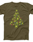 Frog Christmas Tree T-Shirt | Fun Holiday Frog Design Tee