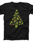 Frog Christmas Tree T-Shirt | Fun Holiday Frog Design Tee