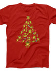 Frog Christmas Tree T-Shirt | Fun Holiday Frog Design Tee