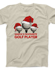 Santa’s Favourite Golf Player T-Shirt | Funny Christmas Golf Tee