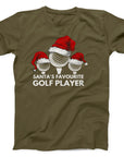 Santa’s Favourite Golf Player T-Shirt | Funny Christmas Golf Tee