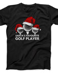 Santa’s Favourite Golf Player T-Shirt | Funny Christmas Golf Tee