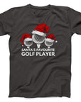 Santa’s Favourite Golf Player T-Shirt | Funny Christmas Golf Tee