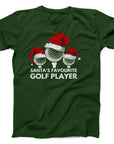 Santa’s Favourite Golf Player T-Shirt | Funny Christmas Golf Tee