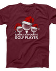 Santa’s Favourite Golf Player T-Shirt | Funny Christmas Golf Tee