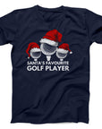 Santa’s Favourite Golf Player T-Shirt | Funny Christmas Golf Tee