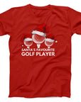 Santa’s Favourite Golf Player T-Shirt | Funny Christmas Golf Tee
