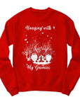 Hanging with My Gnomies Christmas Jumper | Festive Gnome Design