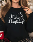 Classic Merry Christmas Jumper | Minimalist Tree Design
