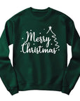 Classic Merry Christmas Jumper | Minimalist Tree Design